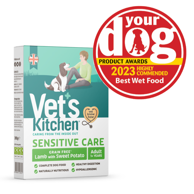 Sensitive Care Grain Free Wet Dog Food Lamb with Sweet Potato