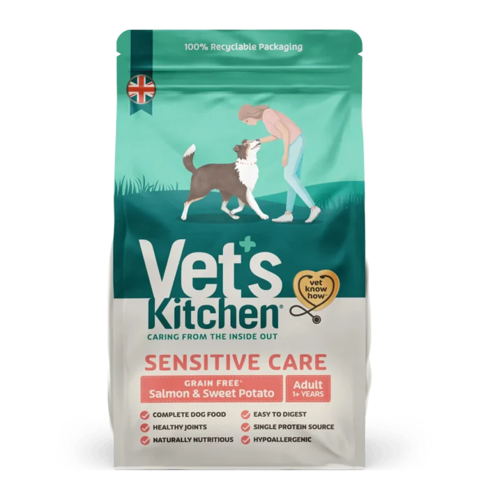 Sensitive Care Grain Free Adult Dry Dog Food - Salmon & Sweet Potato